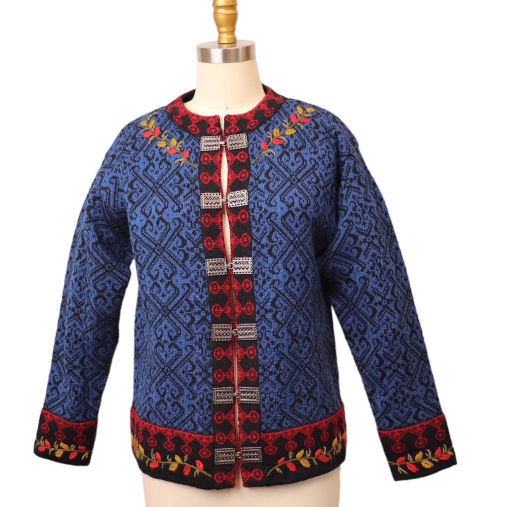 Christiania Norwegian New Wool Cardigan Sweater